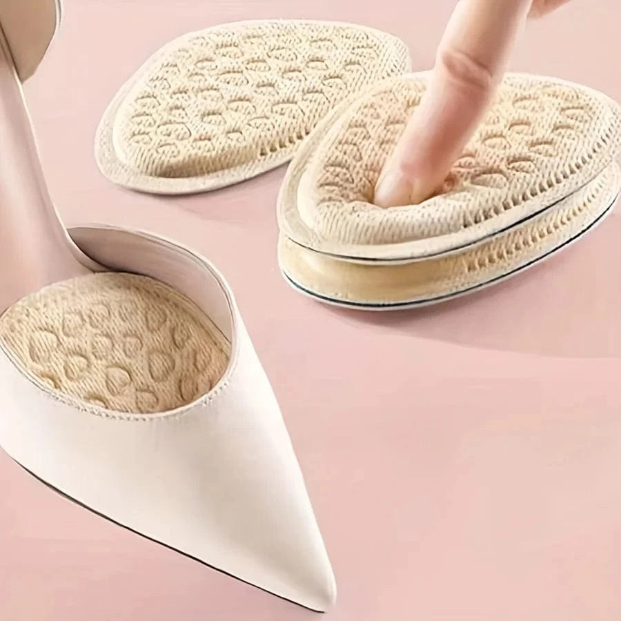 Coussinets pour talon confortables beiges invisibles pour chaussures femme mariage ou soirée chic