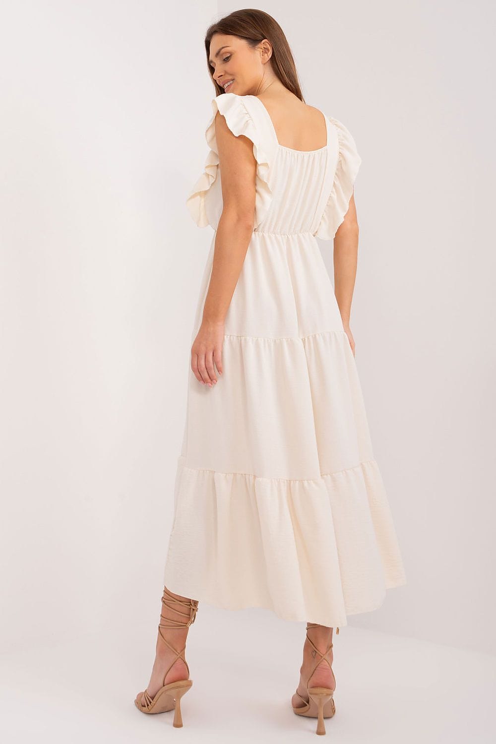 robe été bohème champêtre longue fluide femme sans manches pour look casual chic en journée