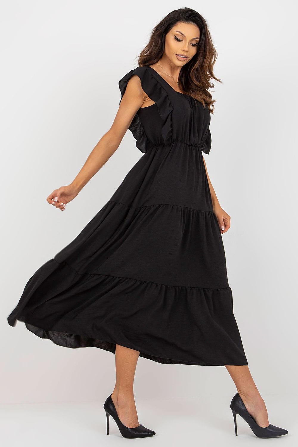 robe été bohème champêtre longue fluide femme sans manches pour mariage invité ou plage été