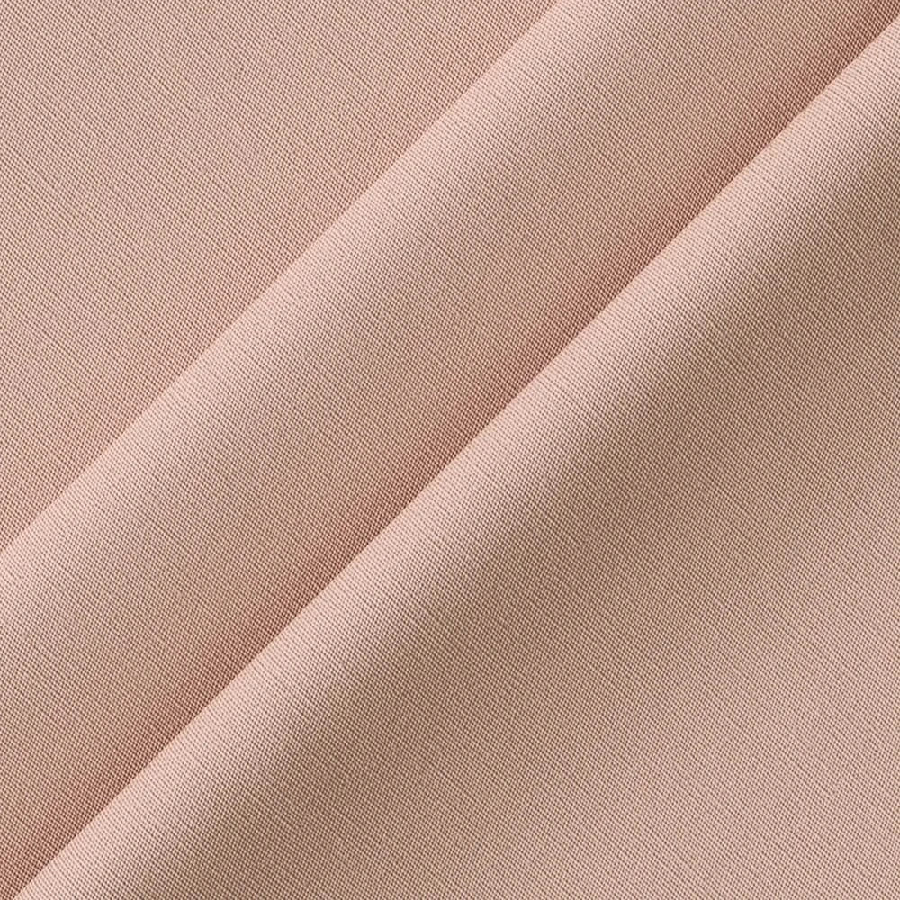 robe rose poudrée midi évasée pour mariage invité chic avec bretelles fines et coupe fluide