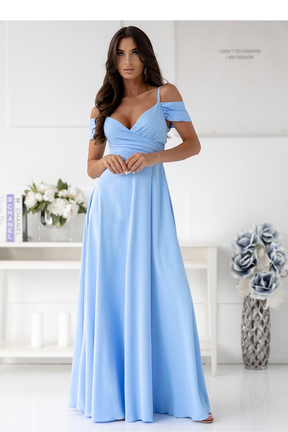 robe de soirée grande taille princesse longue chic manches courtes élégante pour mariage invité