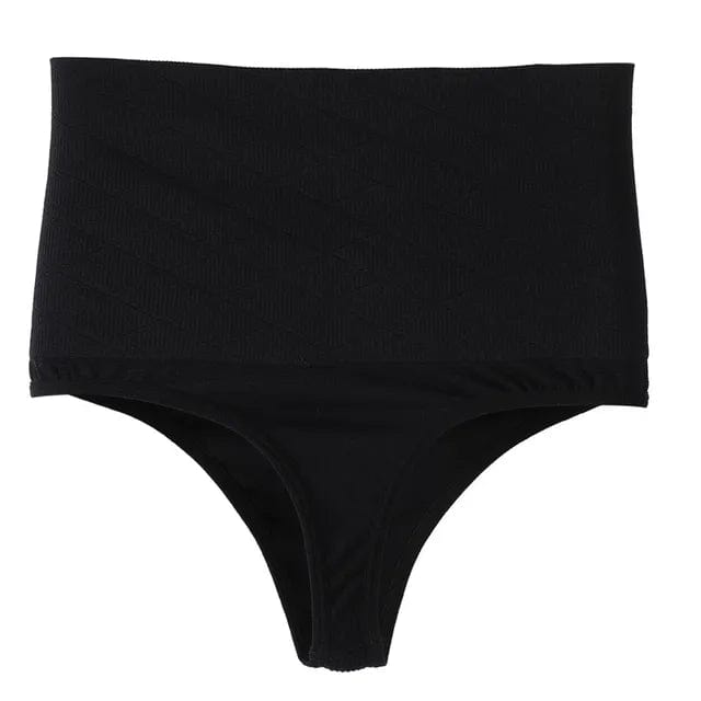 String gainant sexy noire moulante dos nu courte sexy grande taille sans manches