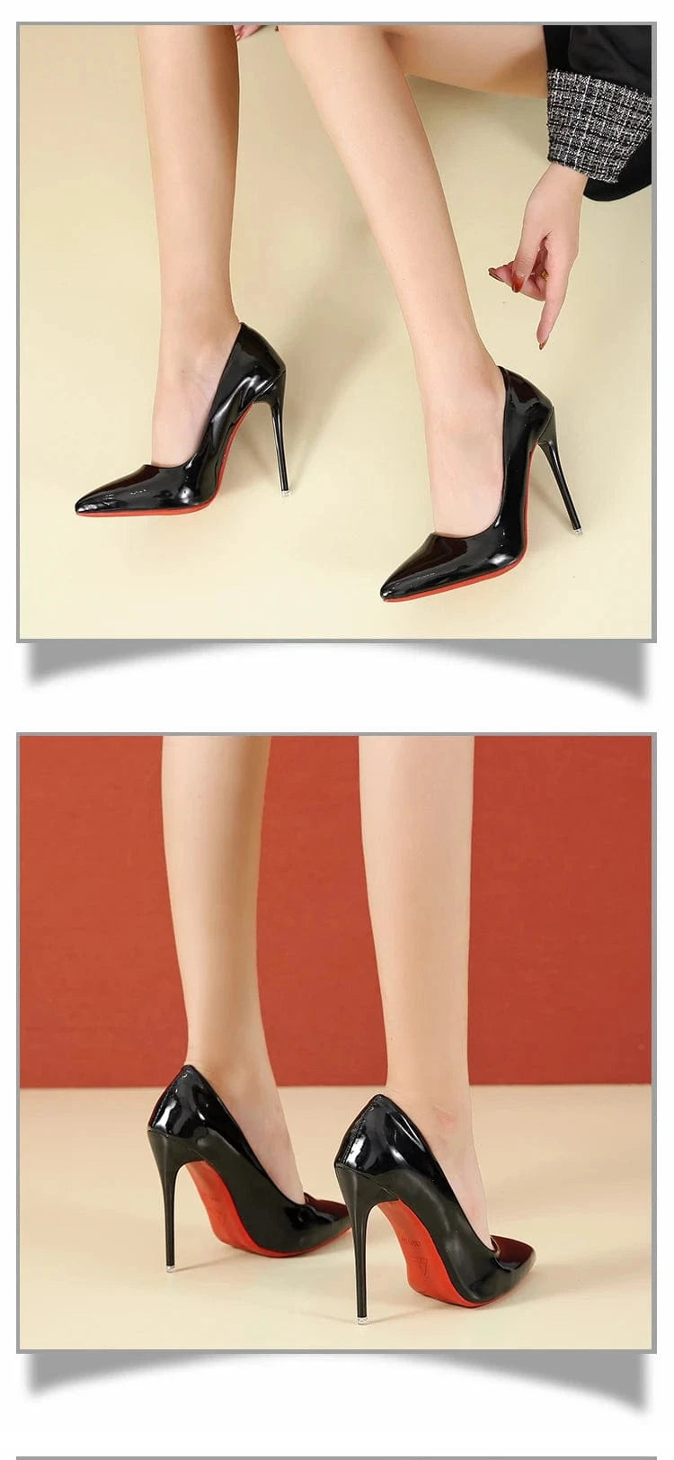 chaussures talons aiguilles noires élégantes pour soirée chic ou mariage avec bout pointu sophistiqué