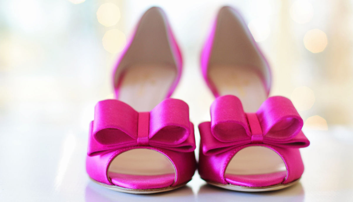 chaussures pour robe rose fuschia