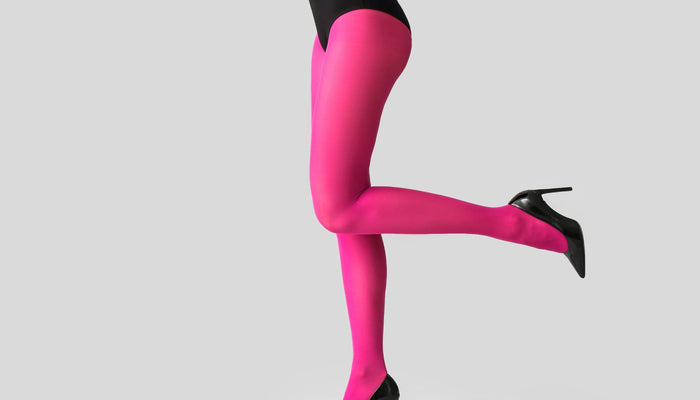 collants robe rose poudre