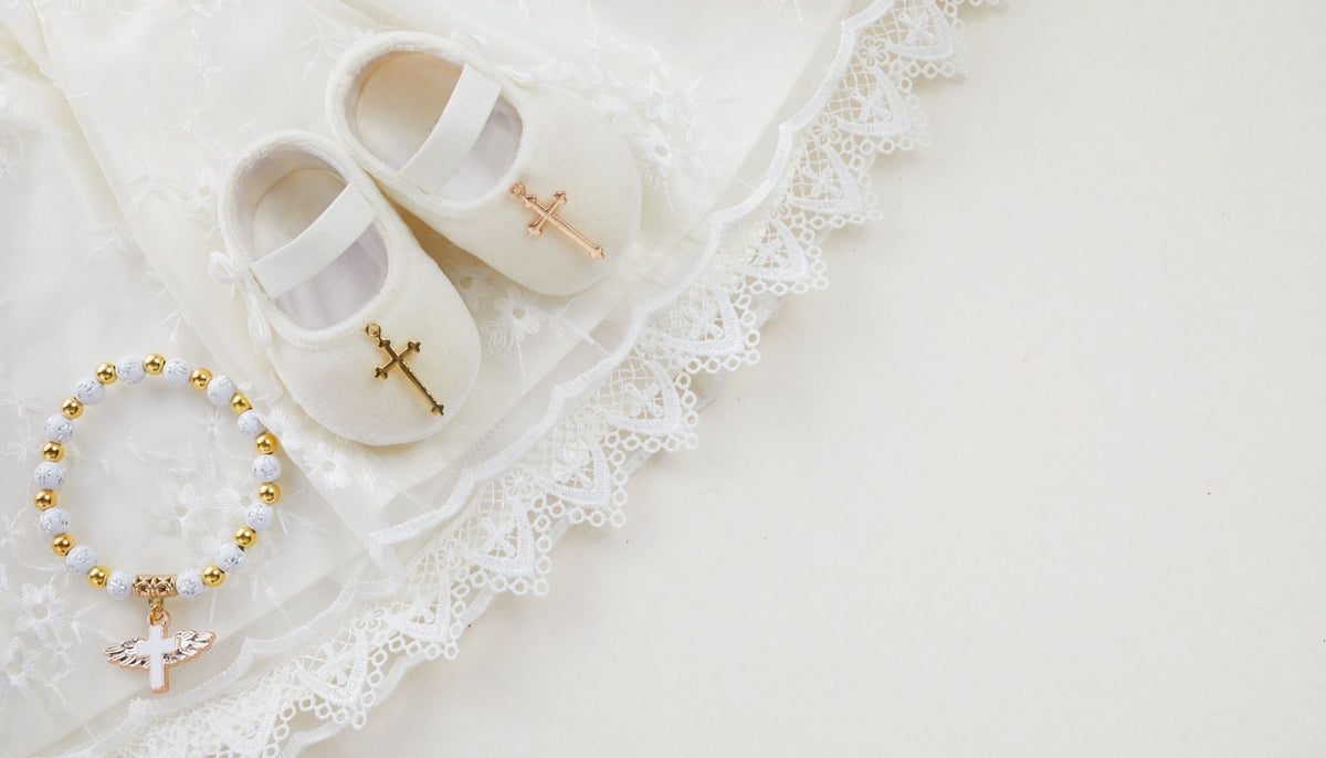 robe de baptême blanche pour fille