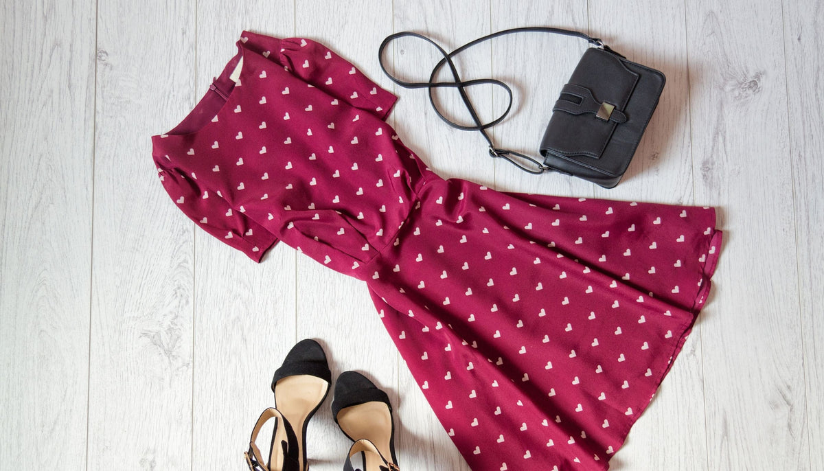 sac pour robe bordeaux