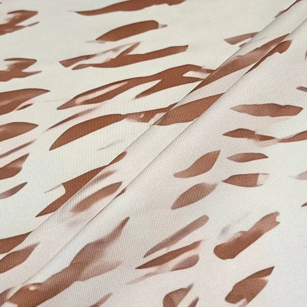 Robe fluide femme longue imprimé marron beige style bohème été chic tissu doux léger tendance