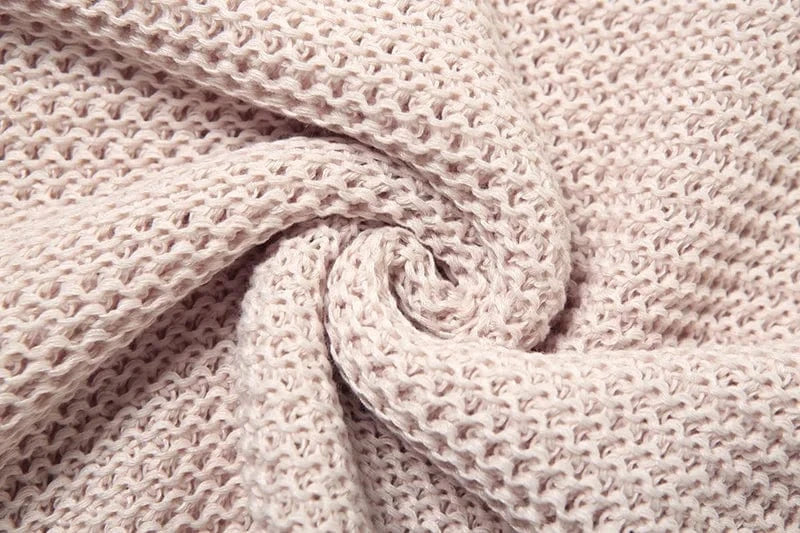 Robe pull en maille rose longue manches longues, idéale pour l’hiver femme, douce et confortable