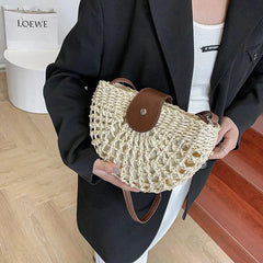 Sac à main en paille